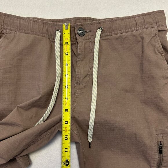 Vuori Womens Ripstop Pants Size Large Mauve 28" Inseam VW401 Casual Pockets - Picture 9 of 10